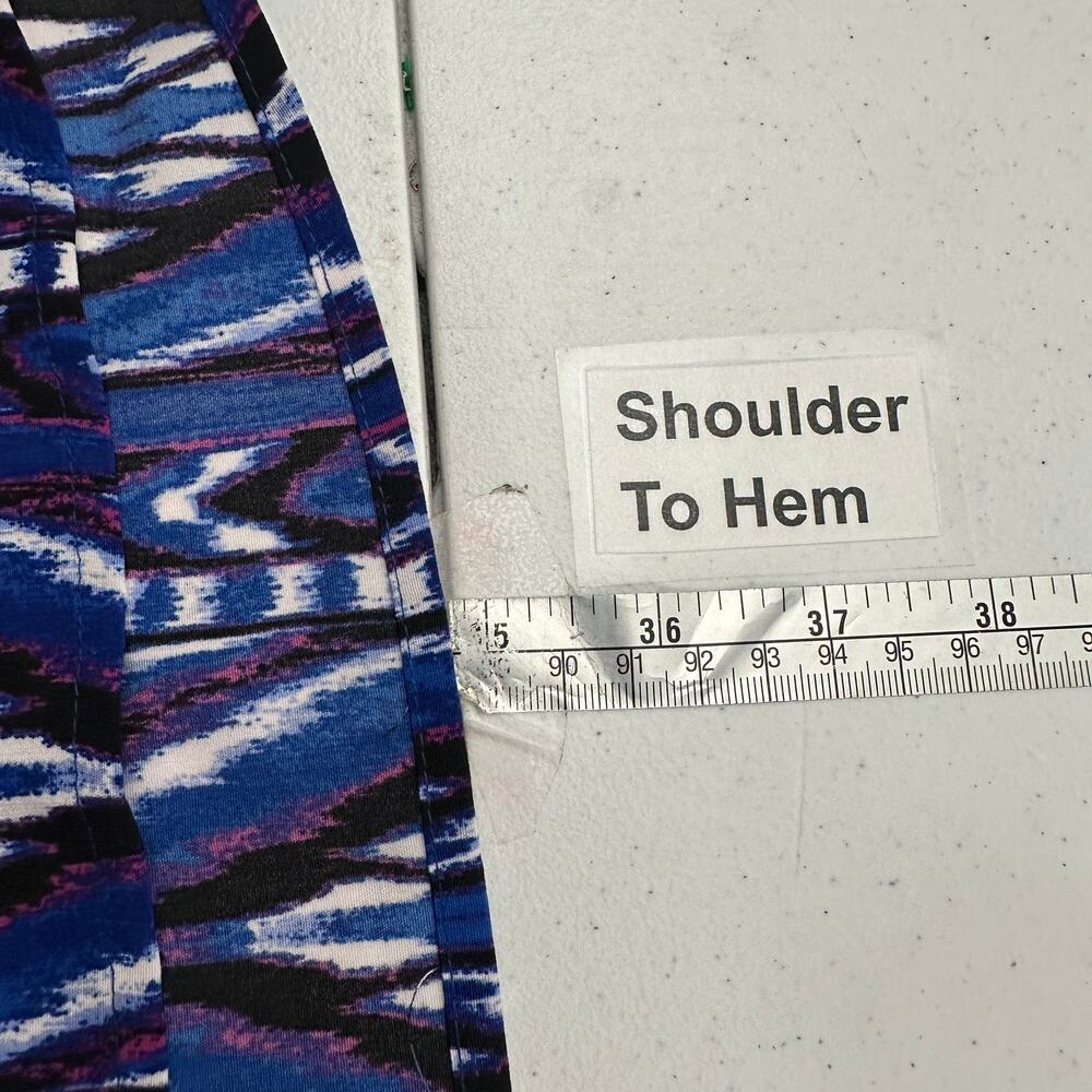 Catherines Size 5x Boho Abstract Geometric Print … - image 6